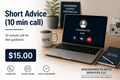 Short Advice (10 min call)
